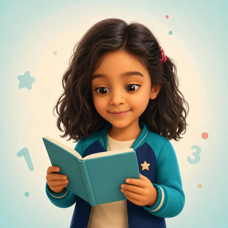 نُصْرَة تقرأ مع الطفل