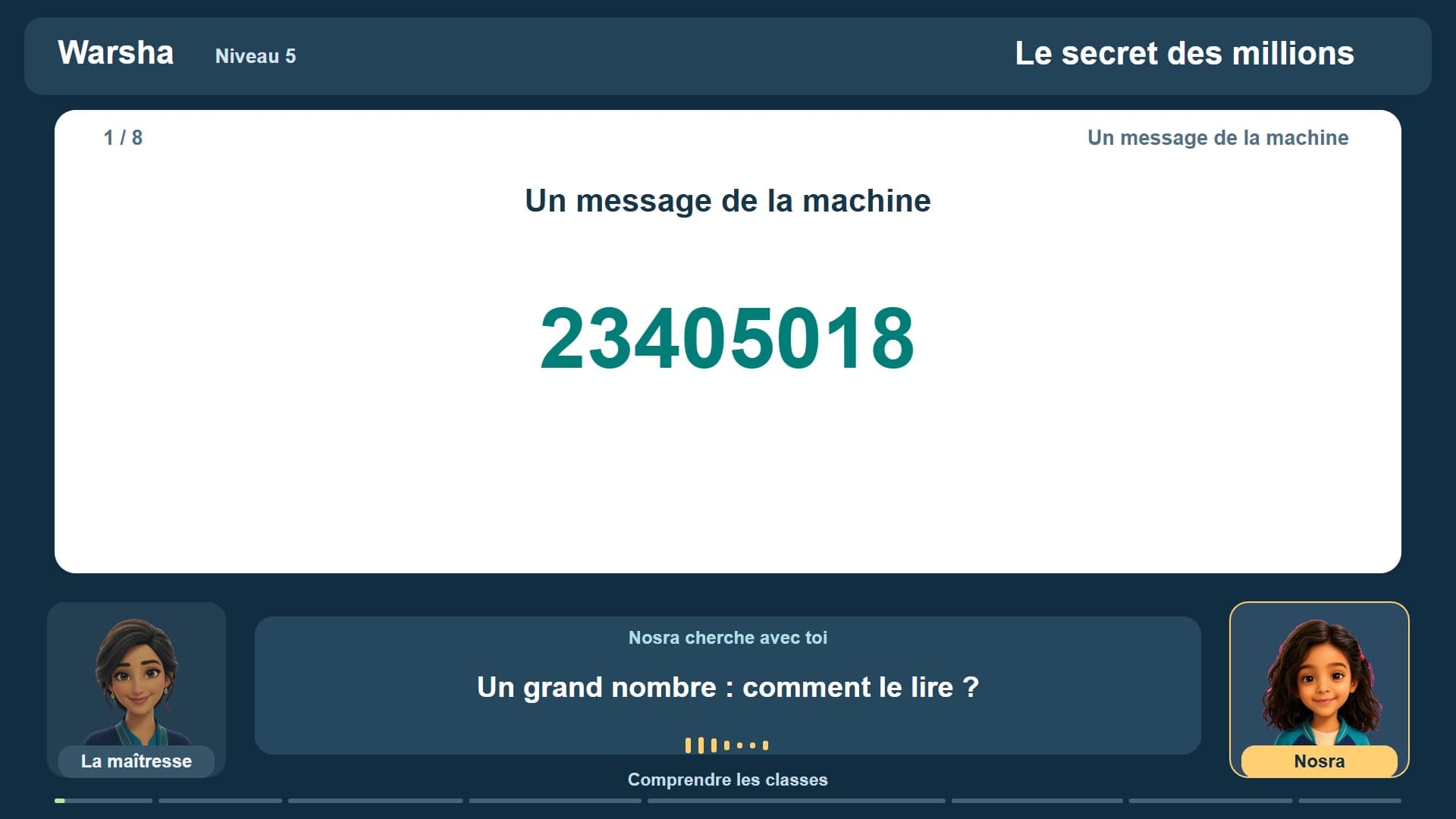 Image du cours vidéo : Le secret de la machine des nombres